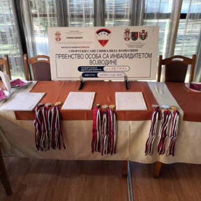 Pokrajinsko prvenstvo osoba sa invaliditetom za svoje članice u Atletici